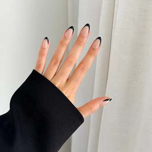 Nail Kit - Black Tip (gel) - Pressing Nails