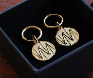 Earrings - Te Hau a Uru Huggies - Waihonga