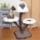 Catry Cat Tower - White Flower Small - Joycat Boutique