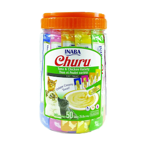 Inaba Churu Tuna & Chicken Variety Jar 14gx50 - Joycat Boutique