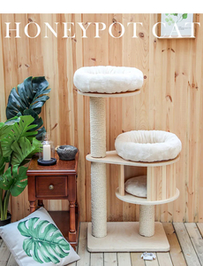 Products: HONEYPOT CAT® Wooden Cat Tree - Classic 2501s - Joycat Boutique