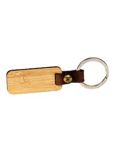 Mto: Custom Key Chain | Bamboo