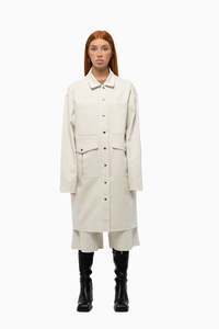 Outerwear: SERVICE COAT - Fog