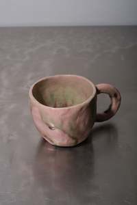 Corey Pugh Ceramics: Pink Mug - COREY PUGH