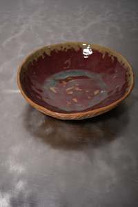 Corey Pugh Ceramics: Red Chun Bowl - COREY PUGH