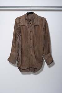 Eulogy: Zero Waste Doublet Shirt - Davy's Grey - EULOGY