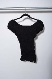 Frazier: Mimi Top - Black - FRAZIER