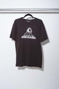 Millar Boddington: Turning Worm T-Shirt - Charcoal - MILLAR BODDINGTON