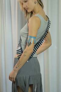 Fringe Bracelet - Blue - MERCURY