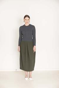 J Bush: Selah Skirt - Green - J.BUSH