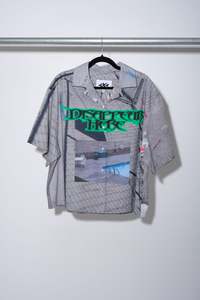 Bowling Shirt - Disappear Here Print - 4x4