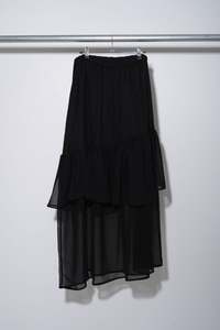 Santana skirt - Black / Snakeskin - AWATEA