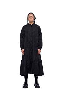 Dresses: GERTRUD BOMBER DRESS – Black Sport (Preorder)