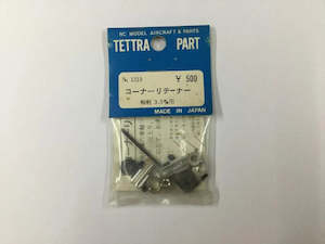 Wheels Undercarriage Axle Components: Tettra #1313 90 degree wire U/C mount 3.5mm dia.