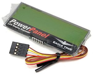Telemetry Sensors Accessories: EAGLE TREE POWER PANEL LCD DISPLAY EXPANDER FOR eLOGGER