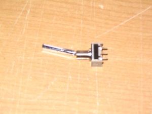 JR TRANSMITTER SNAP ROLL/TRAINER SPRING LOADED TOGGLE SWITCH LONG