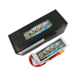 Gens Ace 2200mAh 2S 7.4v 30C 104x35x15mm 122g XT60 Plug XH Balance Soaring Series