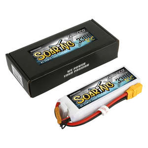 Batteries Chargers And Checkers: Gens Ace 3300mAh 4S 14.8v 30C Lipo Battery 137x43x26mm 328g EC5 Plug XH Balance Soaring Series