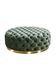 Jasper Round Tufted Ottoman Dia80cm