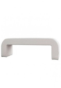 Products: Linda - Boucle Bench Seat End of Bed Ottoman JS Interiors Auckland