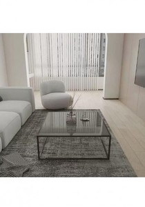 Pierce Glass Coffee Table Modern Coffee Tables JS Interiors, Auckland