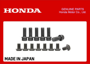 K Series: HONDA GENUINE PRESSURE PLATE BOLTS - K SERIES