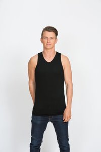 Products: BRASS MONKEYS Singlet - JUAL Quality New Zealand Merino