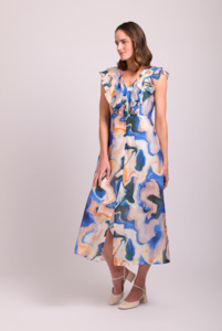 Foil: Paradise Ruffles Dress