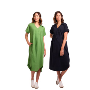 Collar & Cocoon Dress