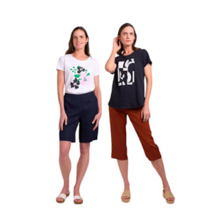 Swing Fit Printed Tee