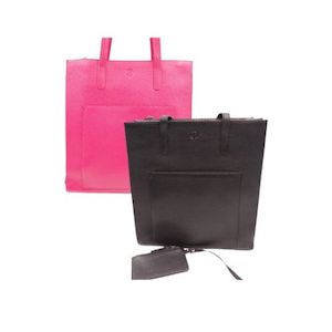 Second Nature: Large Leather Tote ST69