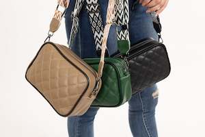 Sassy Duck: Iola Leather Cross Body Bag