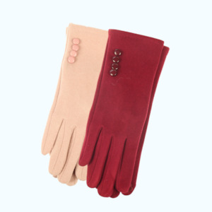 Matching Button Glove