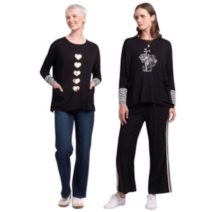Tops: Blocked Stripe Top