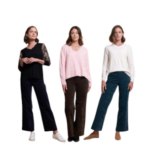 Foil: Wide Leg Trousers