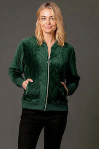 Jackets: Quilted Bomber Jacket