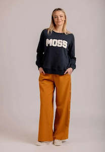 Moss Logo Sweat