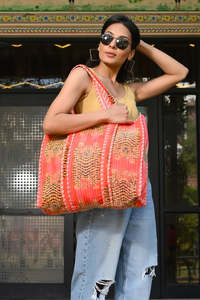 Bags: Tibetan Tiger Velvet Tote