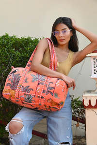 Bags: Jungle Velvet Weekender