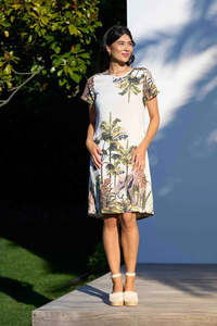 Preen: Pintuck Swing Back Dress