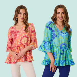 Democracy: Liliana Tiered Top