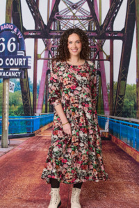 Dress: Toulon Printed Dress