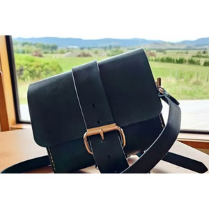 Bags: Leather Cross Handbag