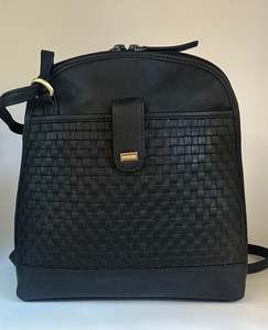 Large Bucket Woven Handbag