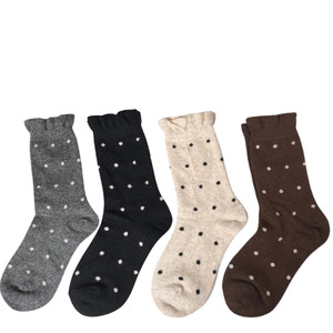 Minx: Dot Frill Sock