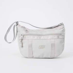 Bags: Skechers Crossbody Bag in Light Grey