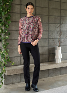 Esplanade: Straight Fit Trousers