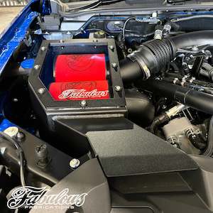 Products: FORD RANGER RAPTOR NEXT GEN TWIN INTAKE ALLOY AIRBOX STANDARD INLET LOCATION