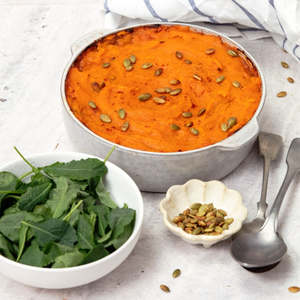 Gluten Free: Beef & Pumpkin Shepherd's Pie