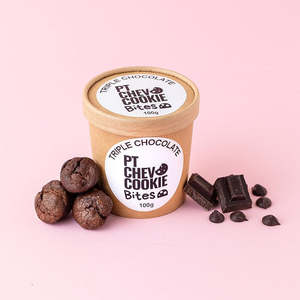 Cookies: Pt Chev Triple Chocolate Cookie Bites